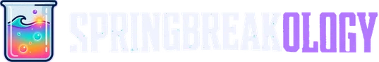 Springbreakology beaker logo