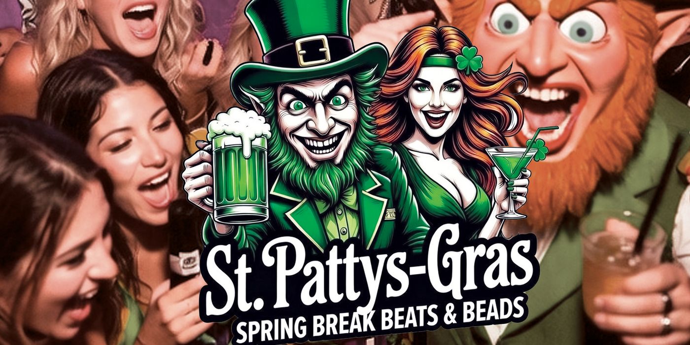 ST. PATTY-GRAS at Hammerhead Fred's, Panama City Beach spring break 2027
